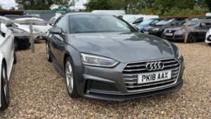 2018 Audi A5 2.0 Tdi S Line S Tronic Euro 6 (s/s) 2dr in Grey — image 2