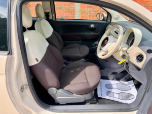 2013 Fiat 500 1.2 Lounge Euro 4 3dr in Beige — image 3