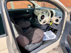 2013 Fiat 500 1.2 Lounge Euro 4 3dr in Beige — image 4