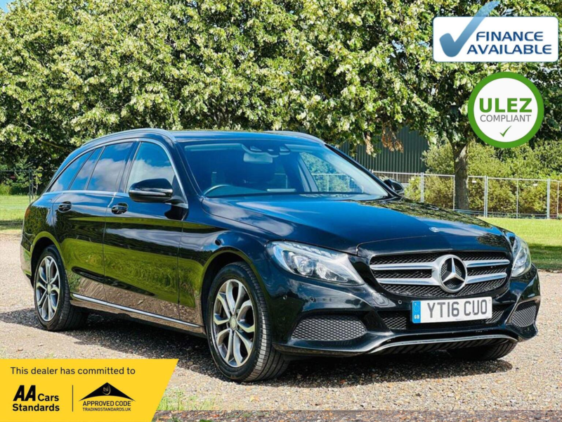 2016 Mercedes-Benz C Class 2.0 C350e 6.4kwh Sport G-Tronic+ Euro 6 (s/s) 5dr in Black — image 1