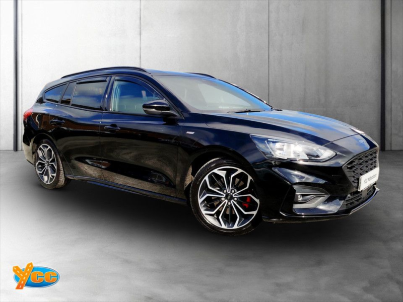 2019 Ford Focus 1.0t Ecoboost St-Line X Estate 5dr Petrol Auto Euro 6 (s/s) (125 Ps) in Black — image 1