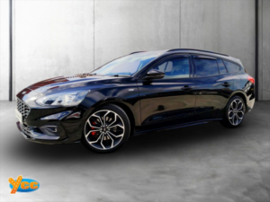 2019 Ford Focus 1.0t Ecoboost St-Line X Estate 5dr Petrol Auto Euro 6 (s/s) (125 Ps) in Black — image 3