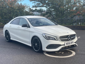 2016 Mercedes-Benz Cla 2.1 Cla220d Amg Line Coupe 7g-Dct Euro 6 (s/s) 4dr in White — image 2