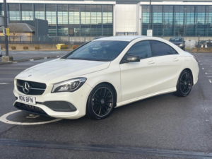 2016 Mercedes-Benz Cla 2.1 Cla220d Amg Line Coupe 7g-Dct Euro 6 (s/s) 4dr in White — image 4