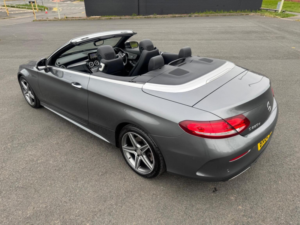 2017 Mercedes-Benz C Class 2.1 C220d Amg Line Cabriolet G-Tronic+ Euro 6 (s/s) 2dr in Grey — image 2