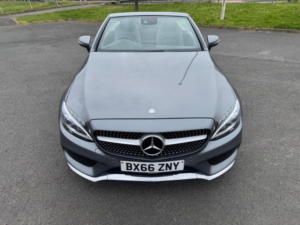 2017 Mercedes-Benz C Class 2.1 C220d Amg Line Cabriolet G-Tronic+ Euro 6 (s/s) 2dr in Grey — image 5