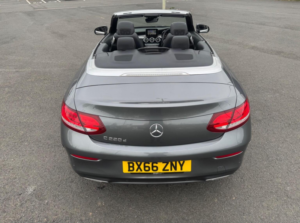 2017 Mercedes-Benz C Class 2.1 C220d Amg Line Cabriolet G-Tronic+ Euro 6 (s/s) 2dr in Grey — image 6