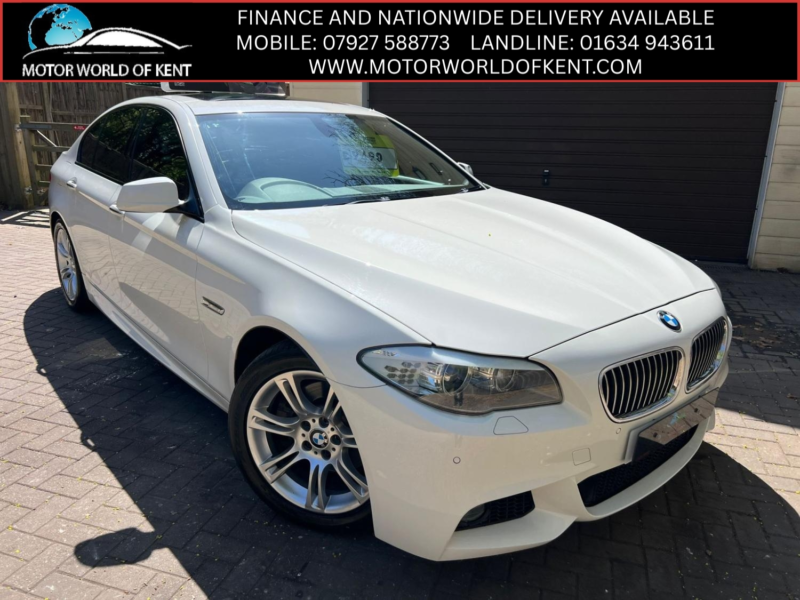2012 BMW 5 Series 2.0 528i M Sport in White — image 1
