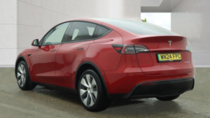2024 Tesla Model Y (dual Motor) Long Range SUV 5dr Electric Auto 4wde (384 Bhp) in Red — image 3