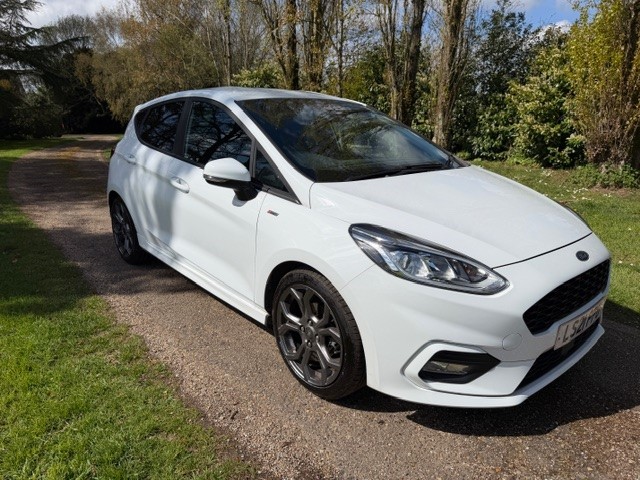 2020 Ford Fiesta 1.0t Ecoboost St-Line Edition Euro 6 (s/s) 5dr in White — image 1