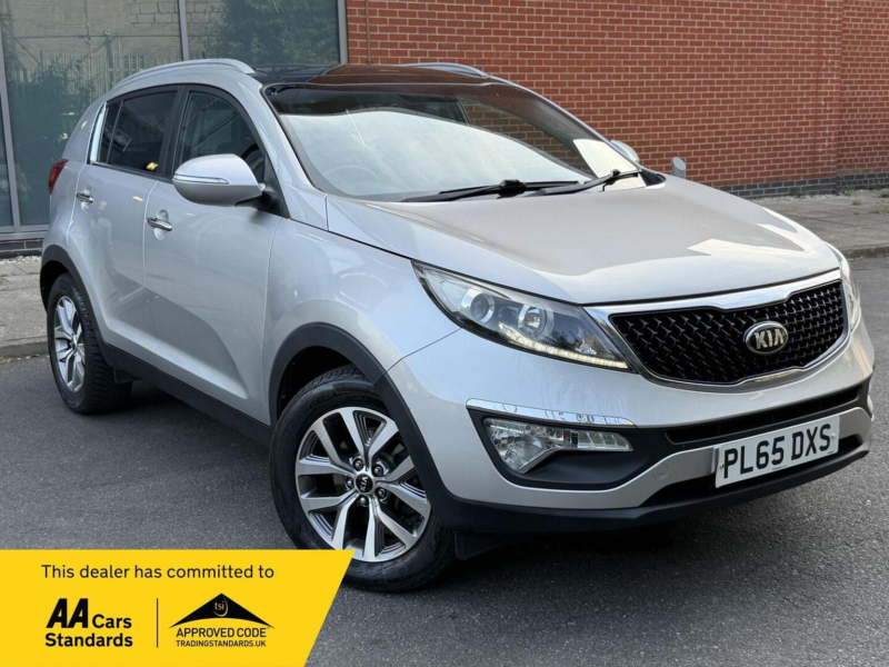 2016 Kia Sportage 1.6 Gdi Ecodynamics 2 2WD Euro 6 (s/s) 5dr in Silver — image 1