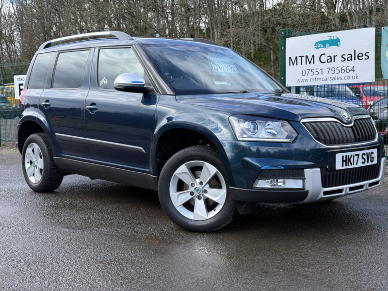 2017 Skoda Yeti 1.2 Tsi Se L Drive Outdoor 5dr Petrol DSG Euro 6 (s/s) (110 Ps) in Blue — image 1