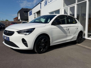 2021 Vauxhall Corsa 1.2 Turbo Se Premium Auto Euro 6 (s/s) 5dr in White — image 2
