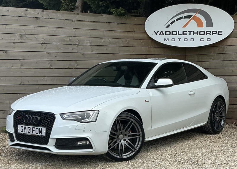 2013 Audi S5 3.0 Tfsi V6 Black Edition in White — image 1