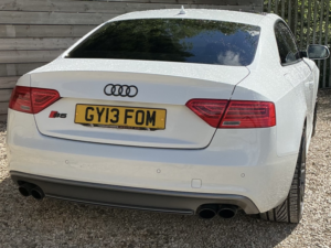 2013 Audi S5 3.0 Tfsi V6 Black Edition in White — image 3