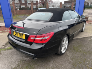 2011 Mercedes-Benz E Class 3.0 E350 Cdi V6 Blueefficiency Sport in Black — image 2