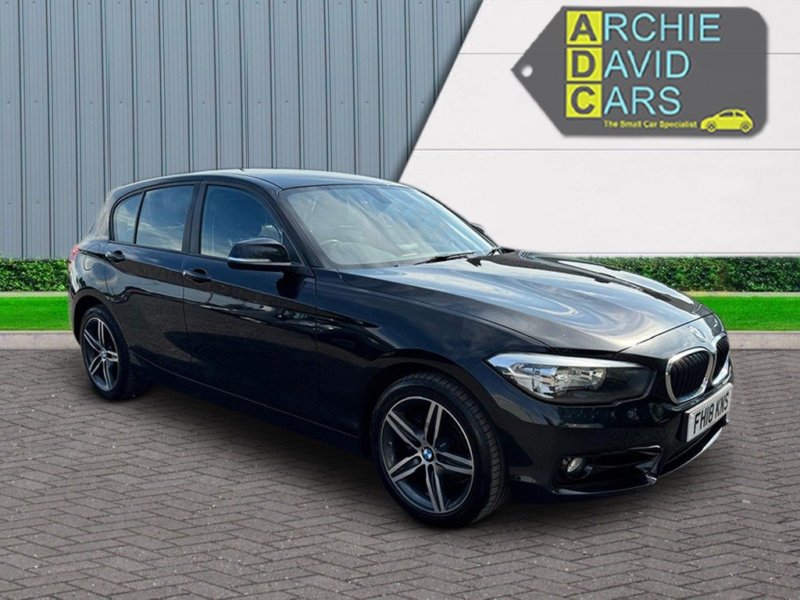 2018 BMW 1 Series 1.5 116d Sport 5-Door in Black — image 1