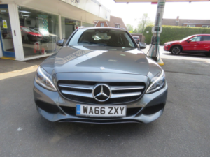 2016 Mercedes-Benz C Class 2.0 C350e 6.4kwh Sport G-Tronic+ Euro 6 (s/s) 5dr in Grey — image 2