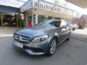 2016 Mercedes-Benz C Class 2.0 C350e 6.4kwh Sport G-Tronic+ Euro 6 (s/s) 5dr in Grey — image 3