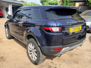2018 Land Rover Range Rover Evoque Td4 Se Tech in Blue — image 3