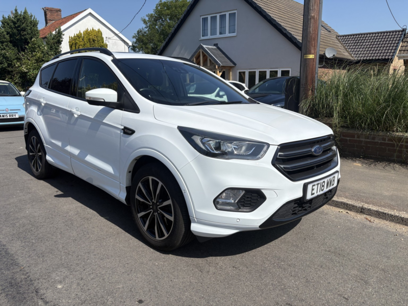 2018 Ford Kuga 2.0 Tdci Ecoblue St-Line in White — image 1