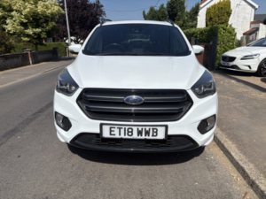 2018 Ford Kuga 2.0 Tdci Ecoblue St-Line in White — image 2