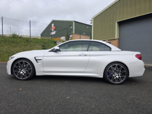2018 BMW M4 3.0 M4 Convertible Competition Package in White — image 2