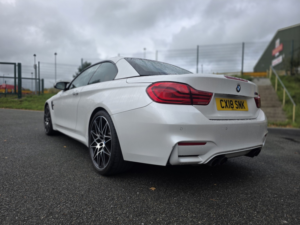 2018 BMW M4 3.0 M4 Convertible Competition Package in White — image 3