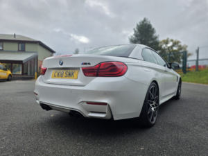 2018 BMW M4 3.0 M4 Convertible Competition Package in White — image 4