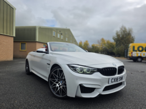 2018 BMW M4 3.0 M4 Convertible Competition Package in White — image 5
