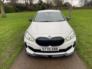 2020 BMW 1 Series 2.0 118d M Sport Euro 6 (s/s) 5dr in White — image 5
