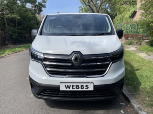 2023 Renault Trafic 2.0 Ll30 Blue Dci 130 Advance Panel Van My23 in White — image 2