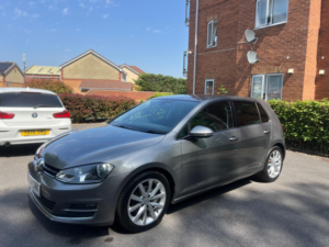 2014 Volkswagen Golf 1.4 Tsi Bluemotion Tech Act Gt DSG Euro 6 (s/s) 5dr in Grey — image 3
