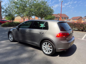 2014 Volkswagen Golf 1.4 Tsi Bluemotion Tech Act Gt DSG Euro 6 (s/s) 5dr in Grey — image 5