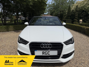 2015 Audi A3 Cabriolet 1.4 Tfsi Cod S Line Euro 6 (s/s) 2dr in White — image 6