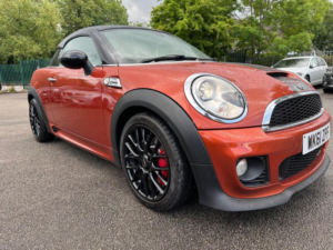 2011 MINI Coupe 1.6 John Cooper Works Euro 5 2dr in Orange — image 2