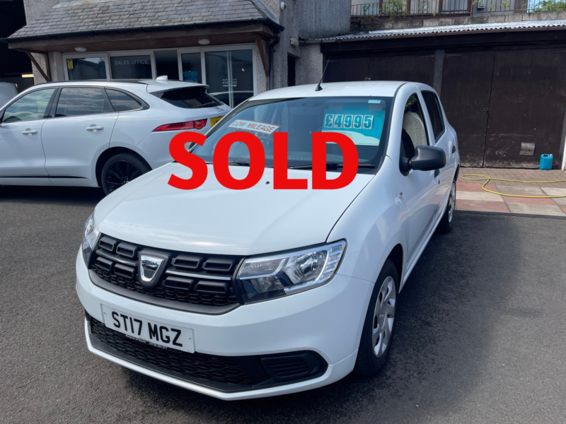 2017 Dacia Sandero 1.0 Ambiance Sce 75 in White — image 1