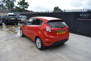 2015 Ford Fiesta 1.6 Titanium Powershift Euro 6 5dr in Red — image 5