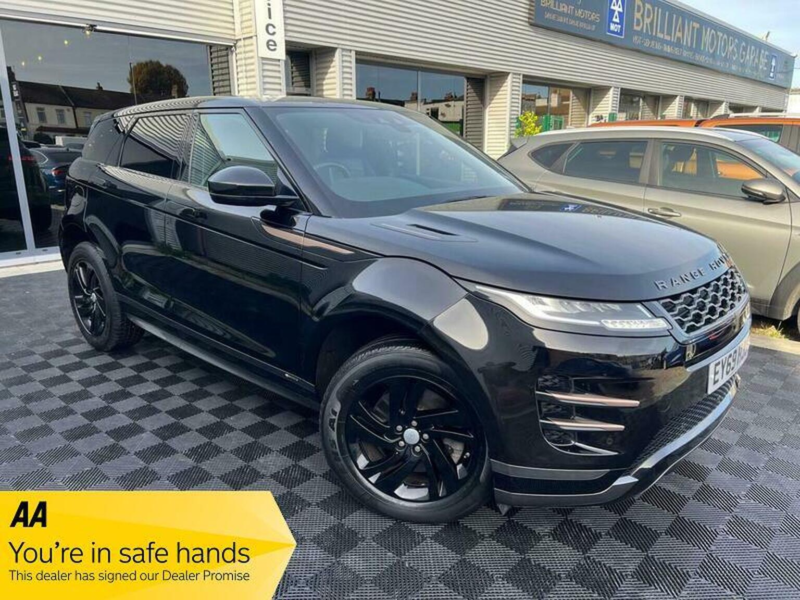 2019 Land Rover Range Rover Evoque 2.0 D180 R-Dynamic S Auto 4WD Euro 6 (s/s) 5dr in Black — image 1