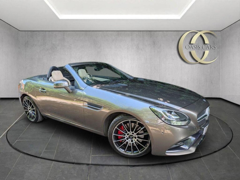 2016 Mercedes-Benz Slc 2.0 Slc200 Amg Line G-Tronic Euro 6 (s/s) 2dr in Grey — image 1