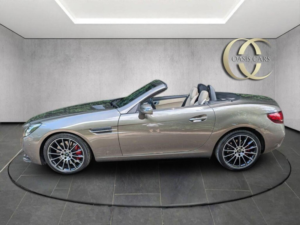2016 Mercedes-Benz Slc 2.0 Slc200 Amg Line G-Tronic Euro 6 (s/s) 2dr in Grey — image 4