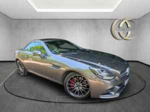 2016 Mercedes-Benz Slc 2.0 Slc200 Amg Line G-Tronic Euro 6 (s/s) 2dr in Grey — image 5