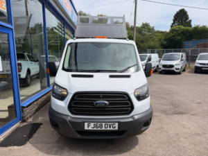 2018 Ford Transit 2.0 350 Ecoblue Double Cab Tipper 4dr Diesel Manual Rwd L3 H1 Euro 6 130 Ps in White — image 3