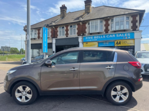 2012 Kia Sportage 1.7 Crdi Ecodynamics 2 2WD Euro 5 (s/s) 5dr in Brown — image 2