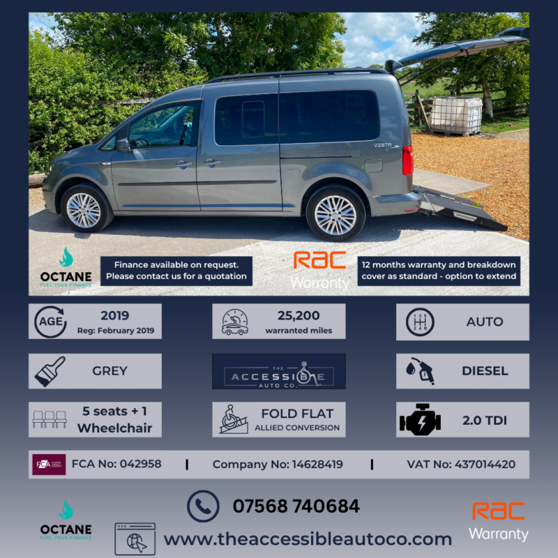 2019 Volkswagen Caddy Maxi Life 2.0 Tdi in Grey — image 1