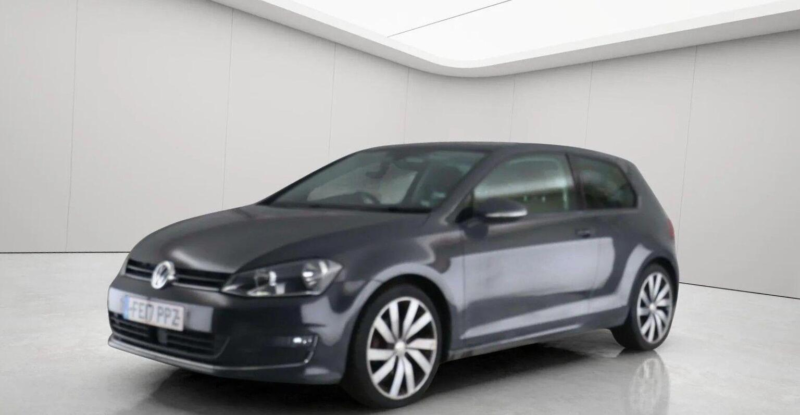 2017 Volkswagen Golf 1.6 Tdi Bluemotion Tech Gt Edition Euro 6 (s/s) 3dr in Grey — image 1