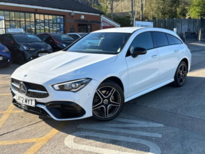 2022 Mercedes-Benz Cla 1.3 Cla250e 15.6kwh Amg Line (premium) Shooting Brake 8g-Dct Euro 6 (s/s) 5dr in White — image 2