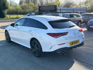 2022 Mercedes-Benz Cla 1.3 Cla250e 15.6kwh Amg Line (premium) Shooting Brake 8g-Dct Euro 6 (s/s) 5dr in White — image 4