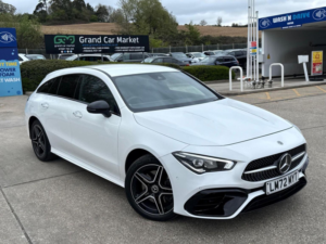 2022 Mercedes-Benz Cla 1.3 Cla250e 15.6kwh Amg Line (premium) Shooting Brake 8g-Dct Euro 6 (s/s) 5dr in White — image 5