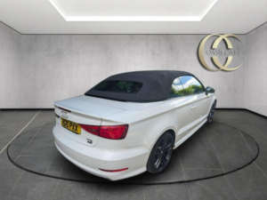 2015 Audi A3 Cabriolet 1.4 Tfsi Cod S Line Euro 6 (s/s) 2dr in White — image 3